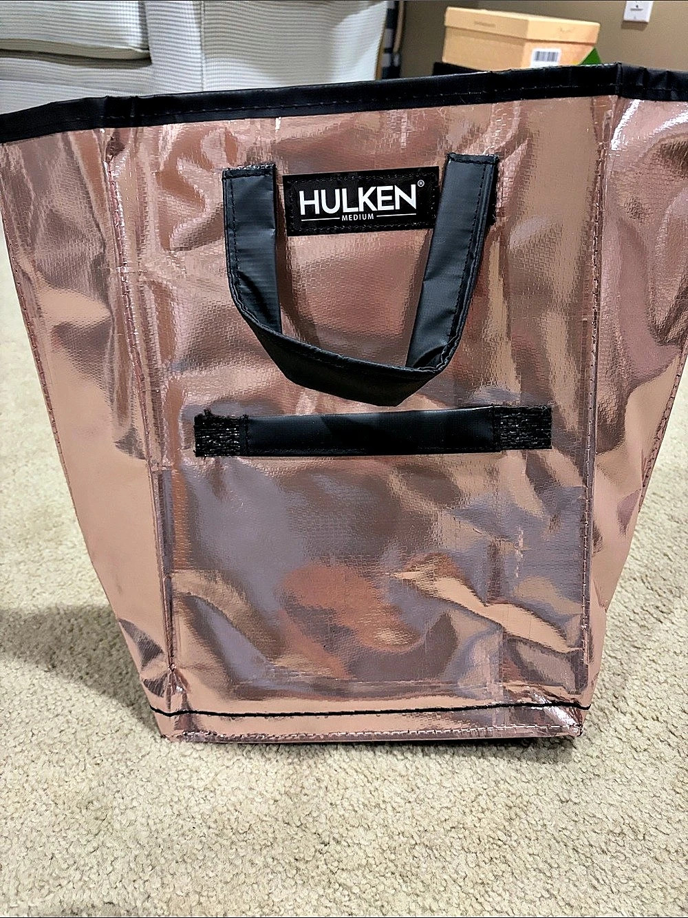 Hulken mom rolling Tote Bag Medium in Pink NWOT
